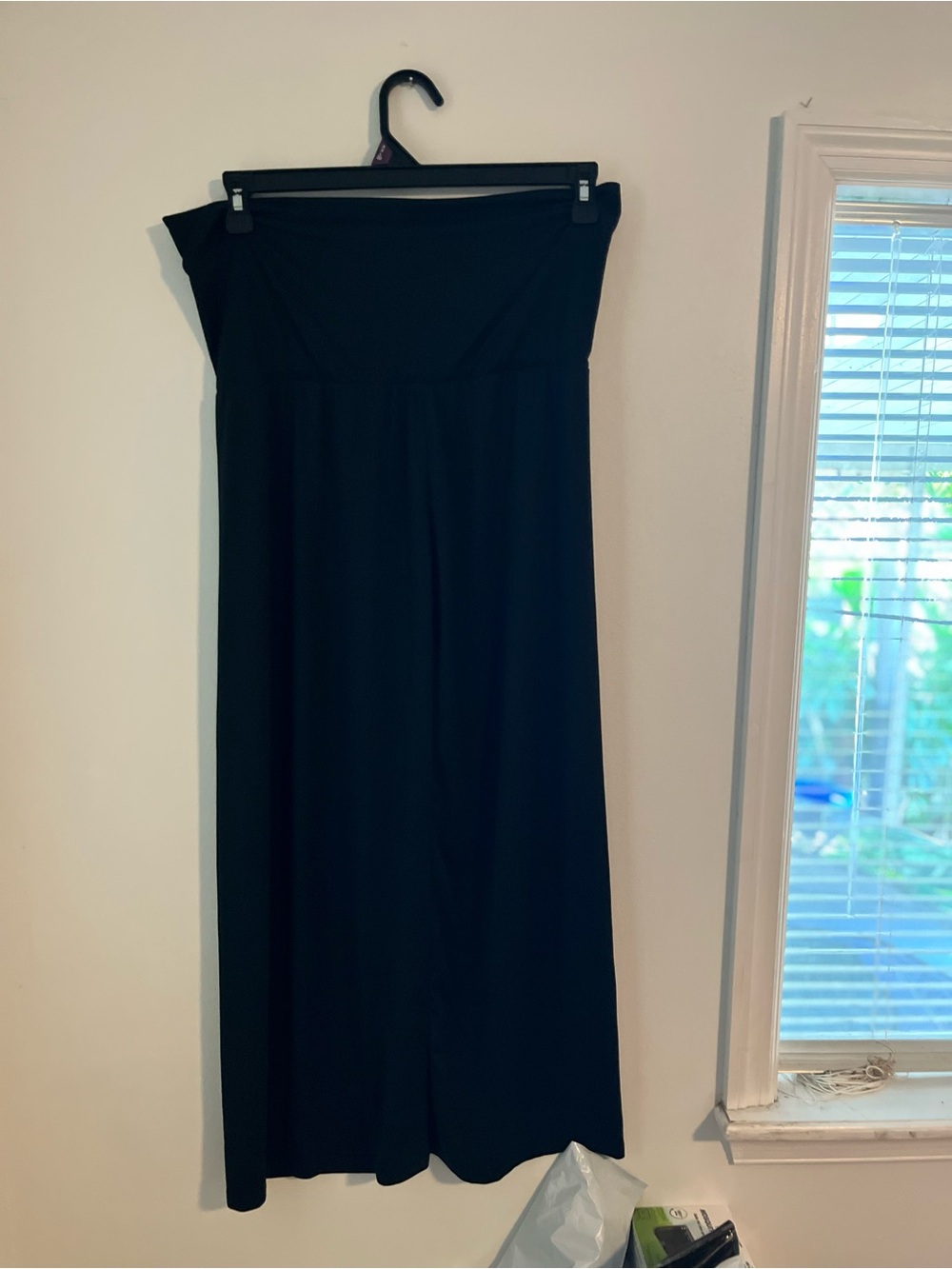 Black Strapless Maxi Dress — Elegant Everyday Maxi